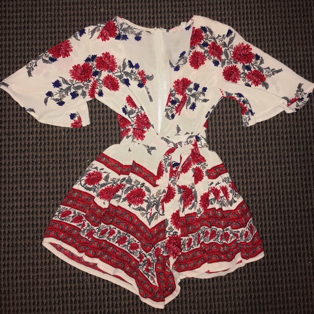floral romper